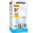 Светодиодная (LED) Лампа Smartbuy-A60- 9W/3000/E27